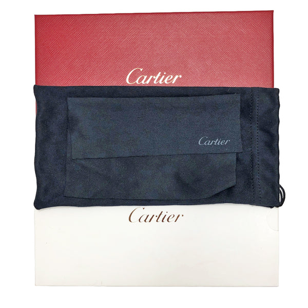 Cartier C Decor "Gator" Wood Platinum